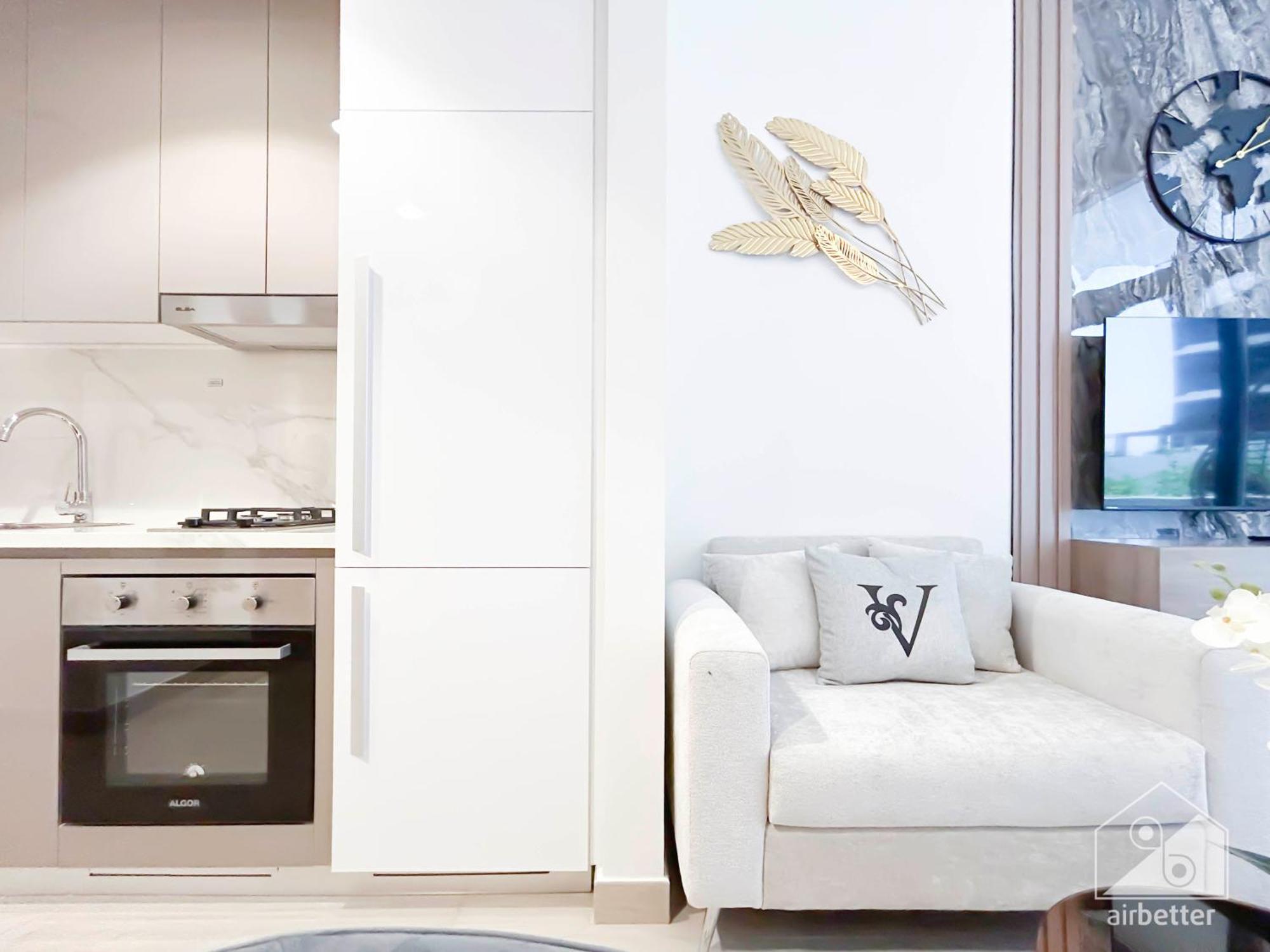 Charming Studio With Balcony In Azizi Riviera Dubai Exterior foto